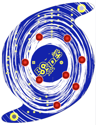 Rendering of the front of the final PCB, showing LEDs in a spiral and the cloud silkscreen
