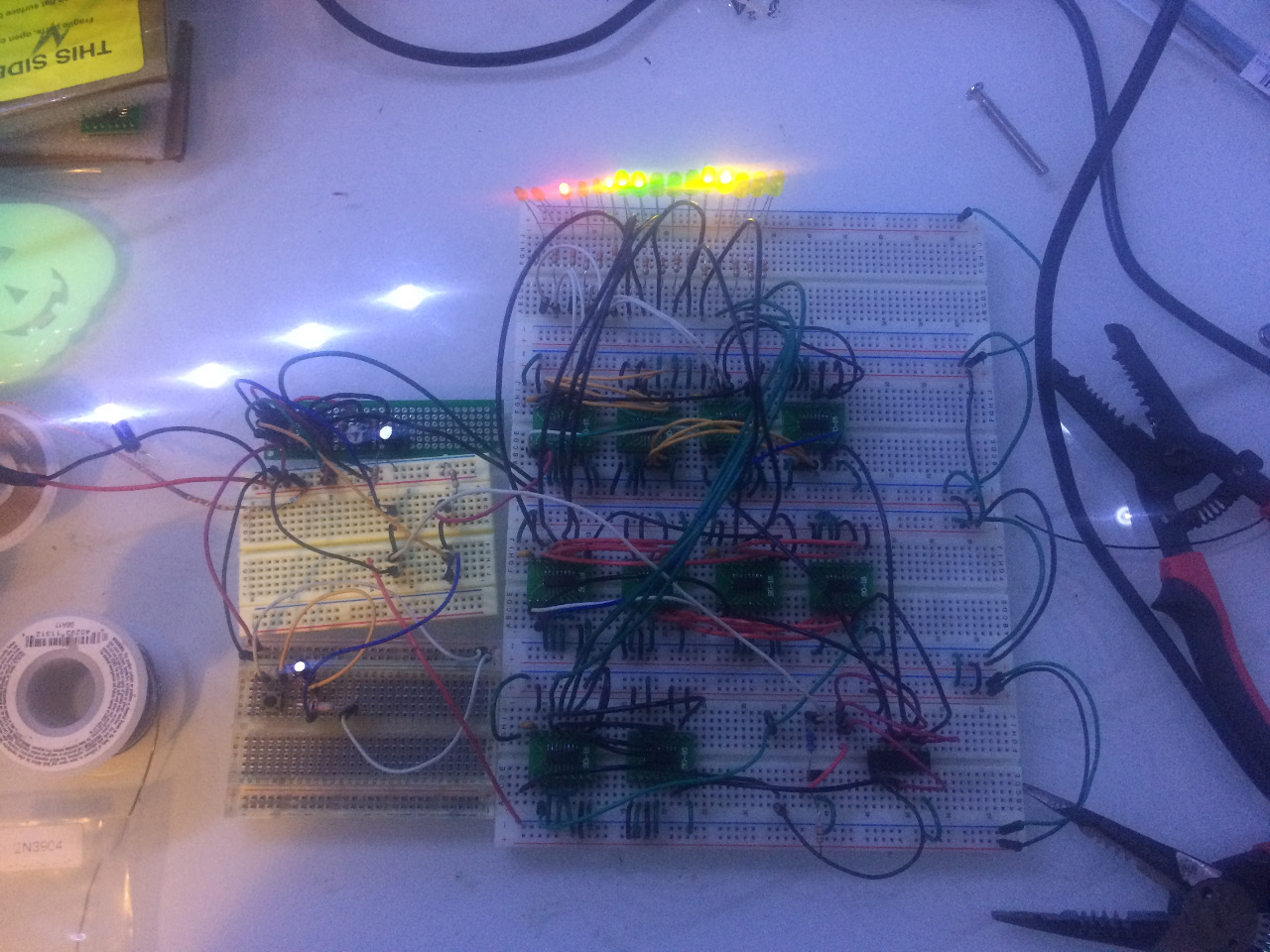 Running on a breadboard