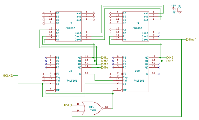 Minute counter circuit